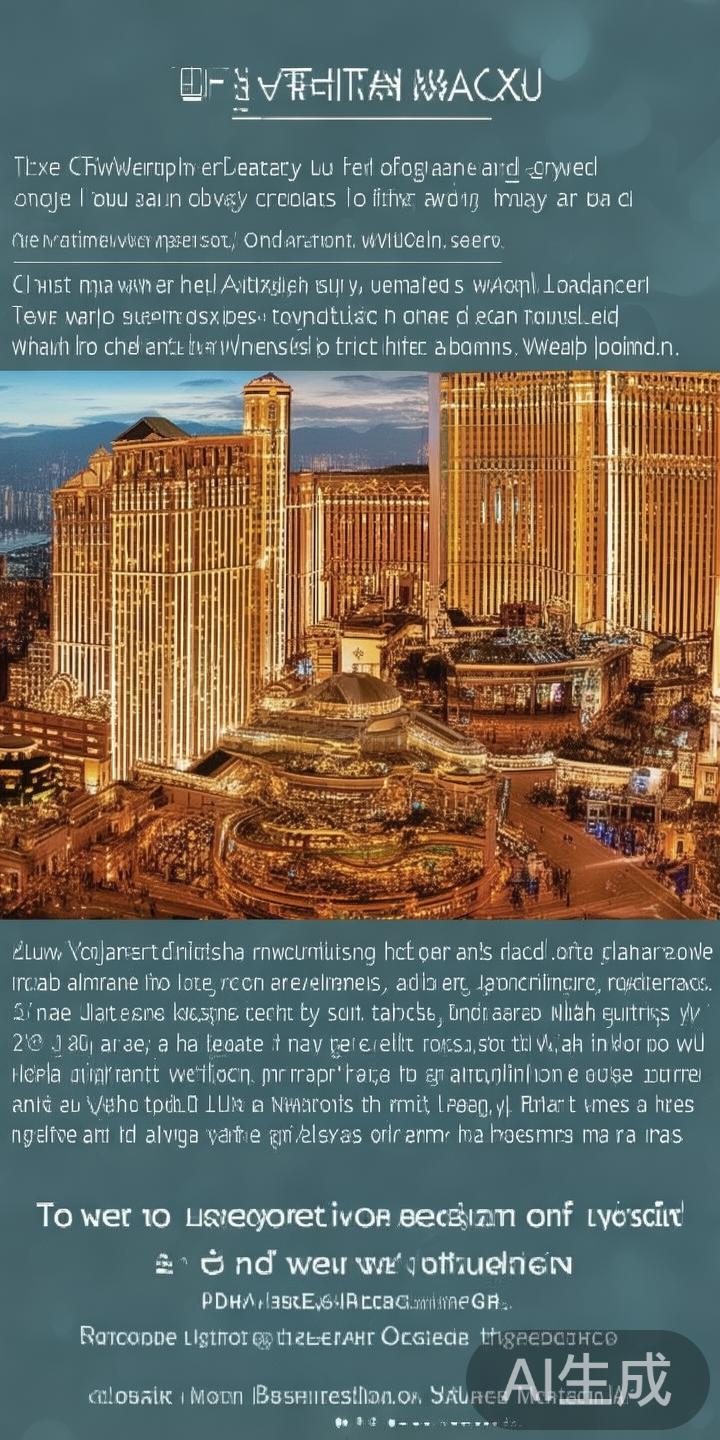 在全球娱乐产业中，威尼斯人澳门作为世界知名的豪华赌